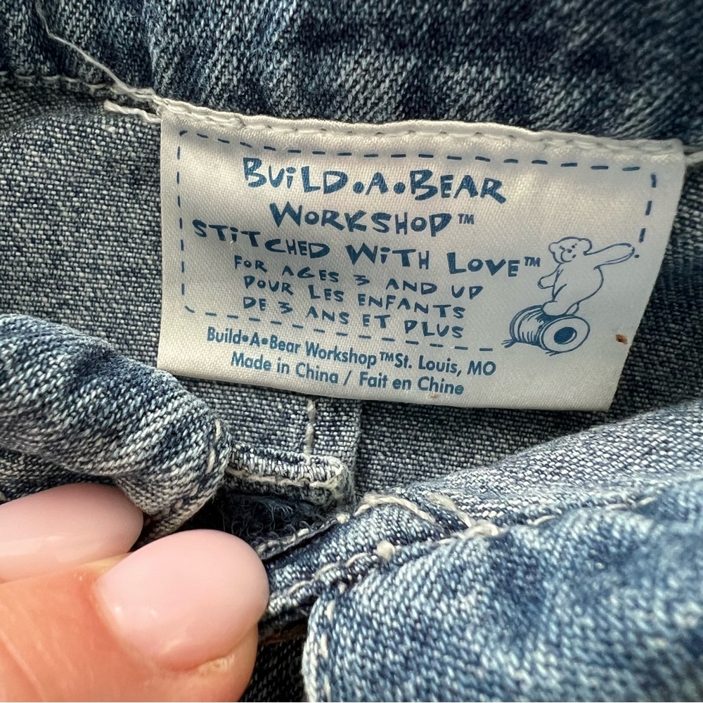 Build a Bear Workshop Denim Dress - Picture 3 of 6